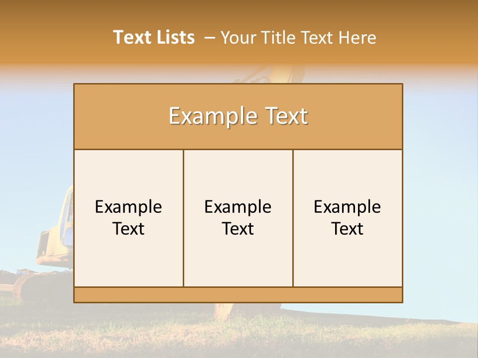 Wheel Contractor Workplace PowerPoint Template