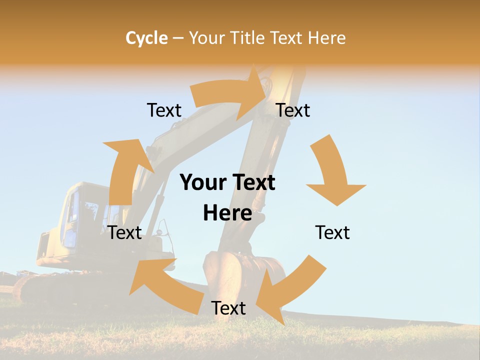 Wheel Contractor Workplace PowerPoint Template