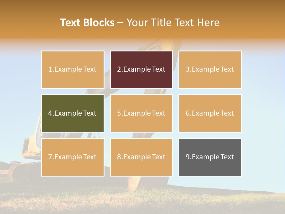 Wheel Contractor Workplace PowerPoint Template