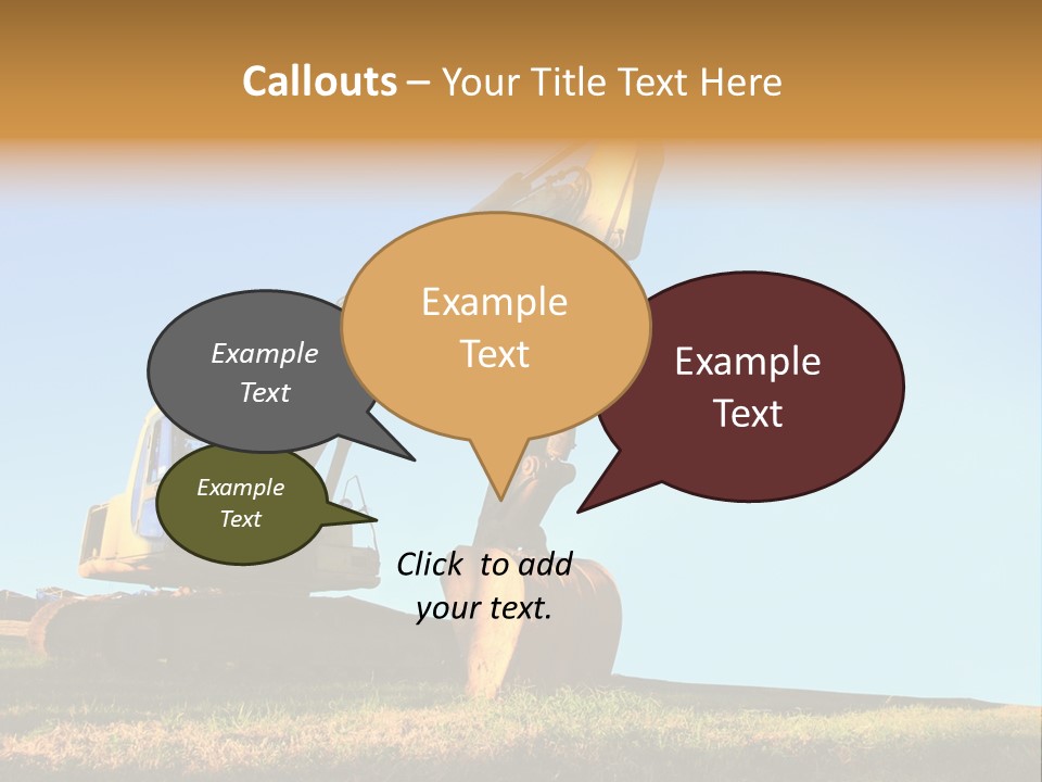 Wheel Contractor Workplace PowerPoint Template
