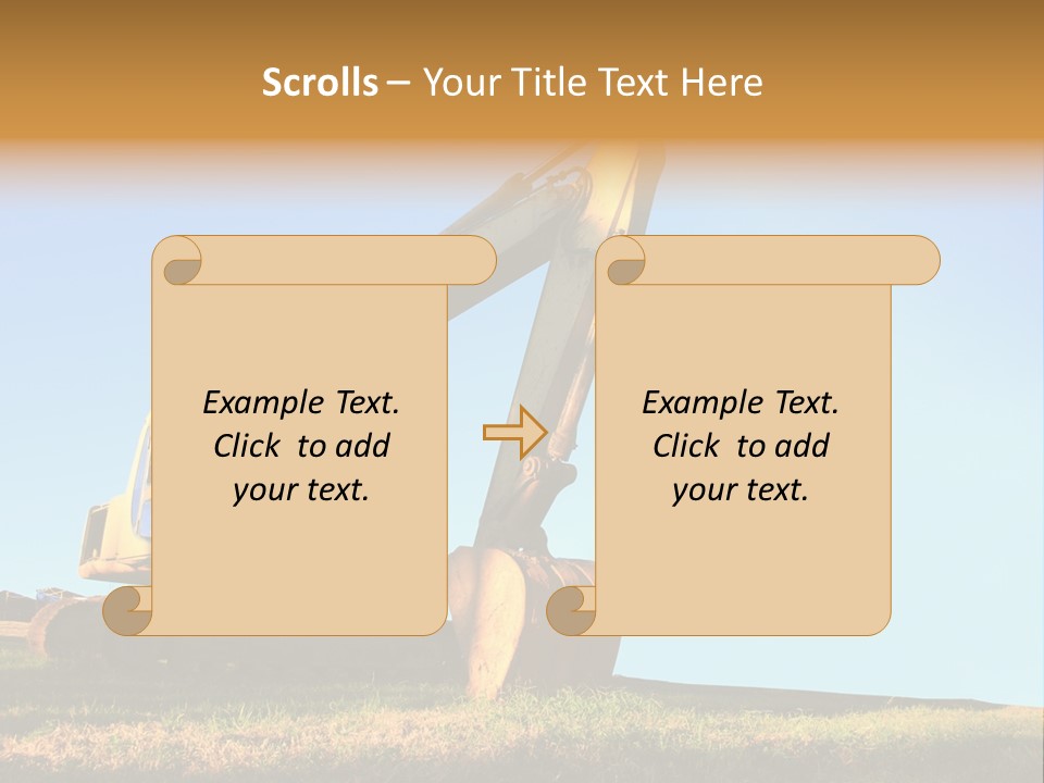 Wheel Contractor Workplace PowerPoint Template