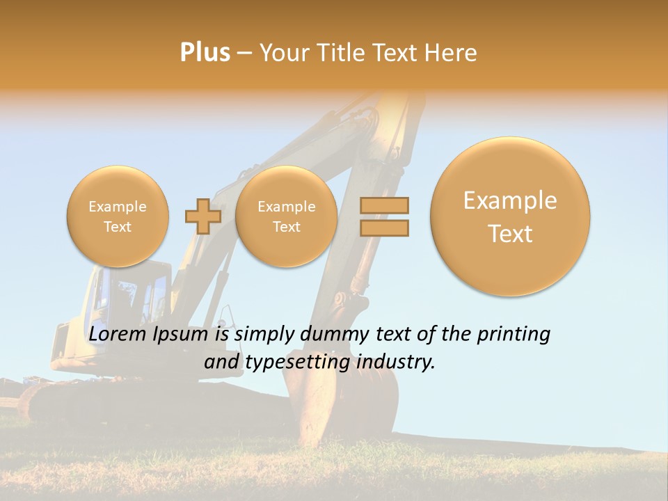 Wheel Contractor Workplace PowerPoint Template