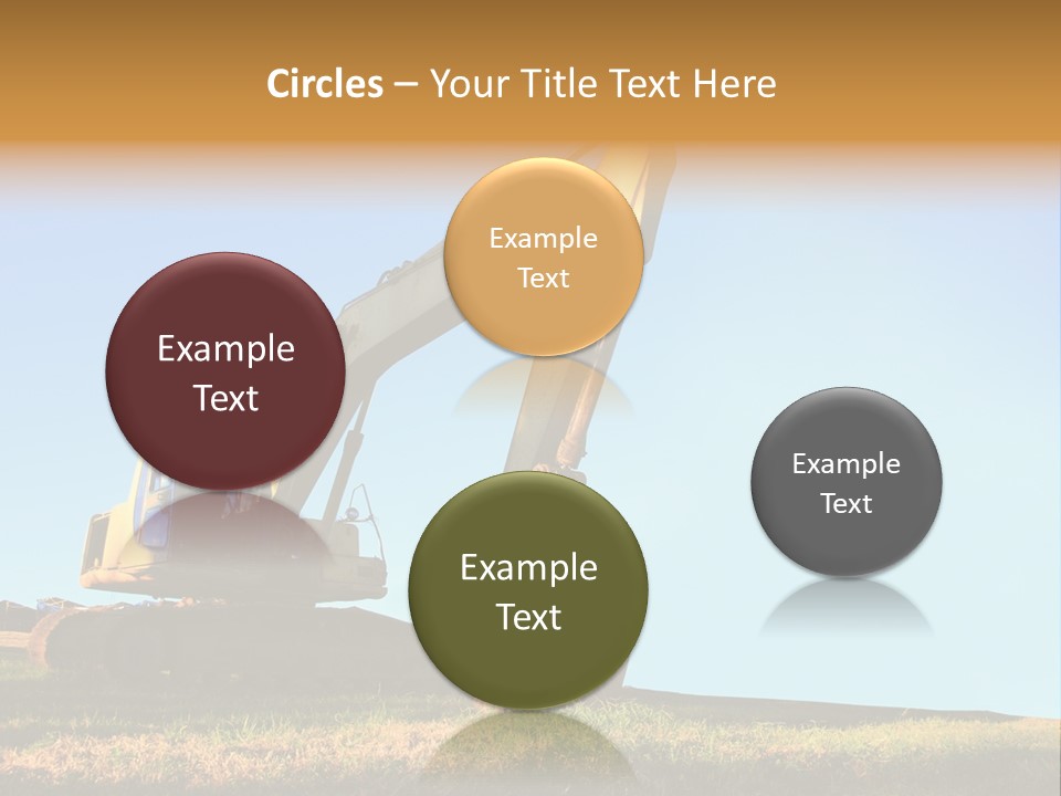 Wheel Contractor Workplace PowerPoint Template