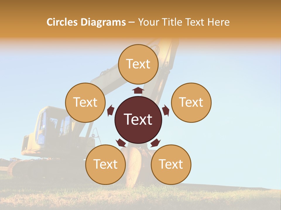 Wheel Contractor Workplace PowerPoint Template