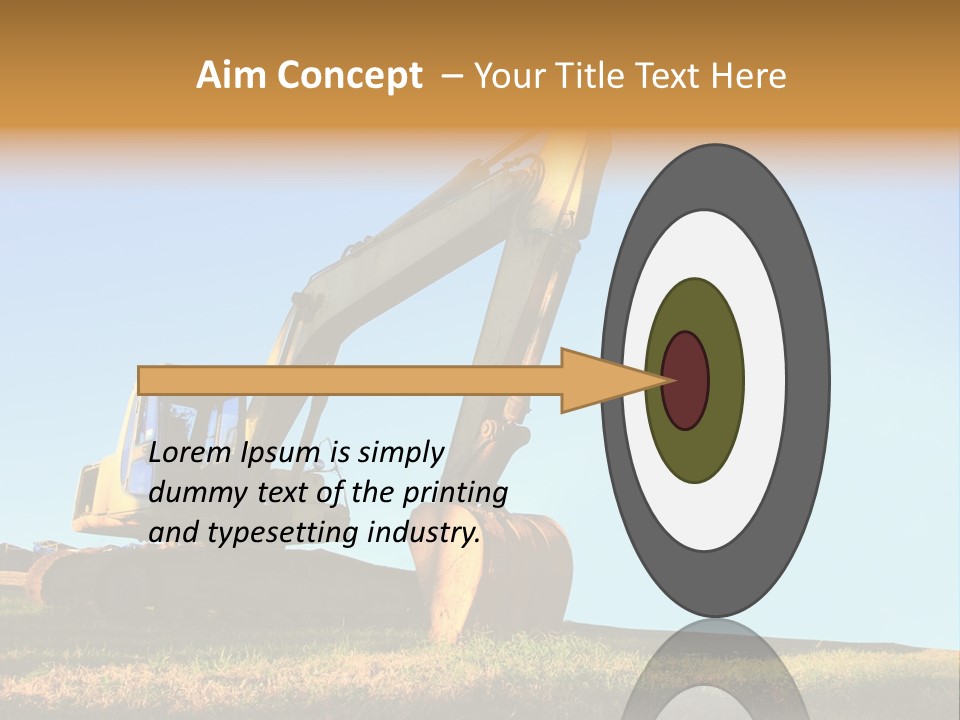 Wheel Contractor Workplace PowerPoint Template
