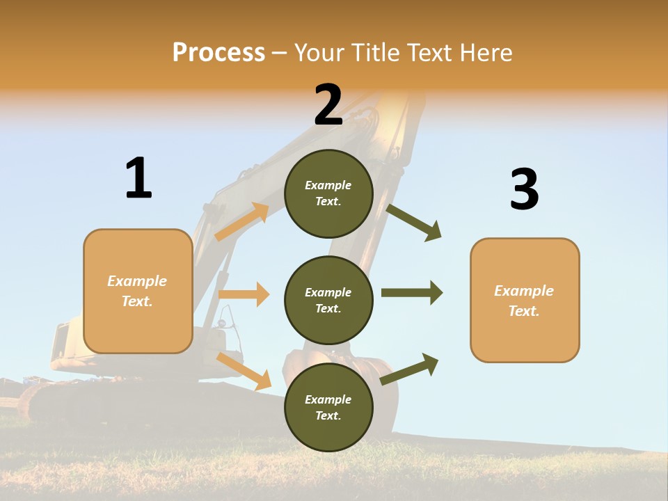 Wheel Contractor Workplace PowerPoint Template