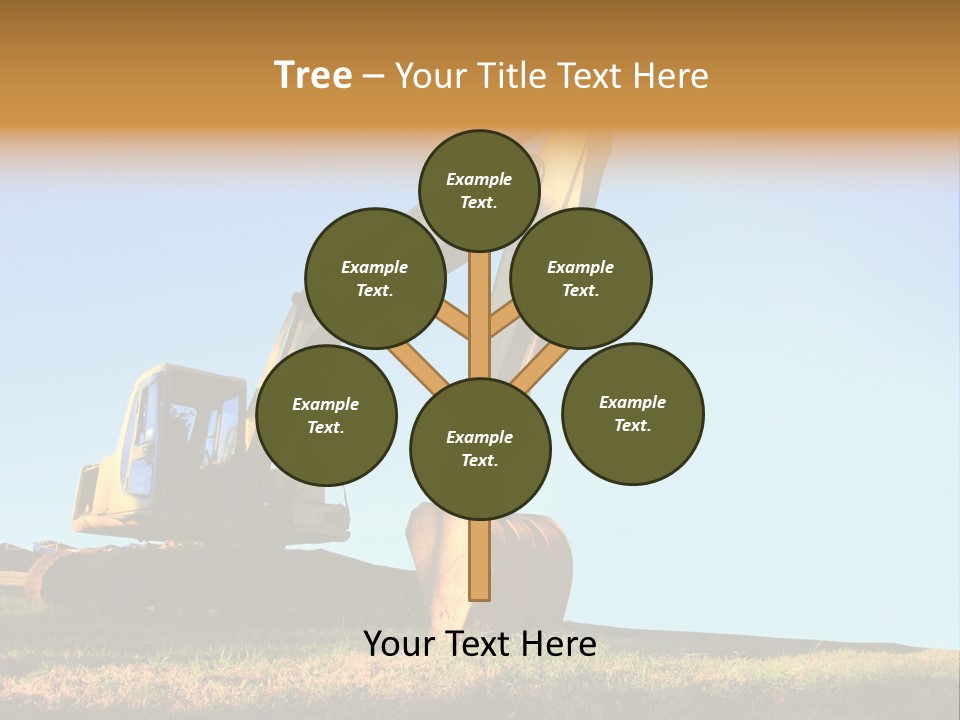 Wheel Contractor Workplace PowerPoint Template