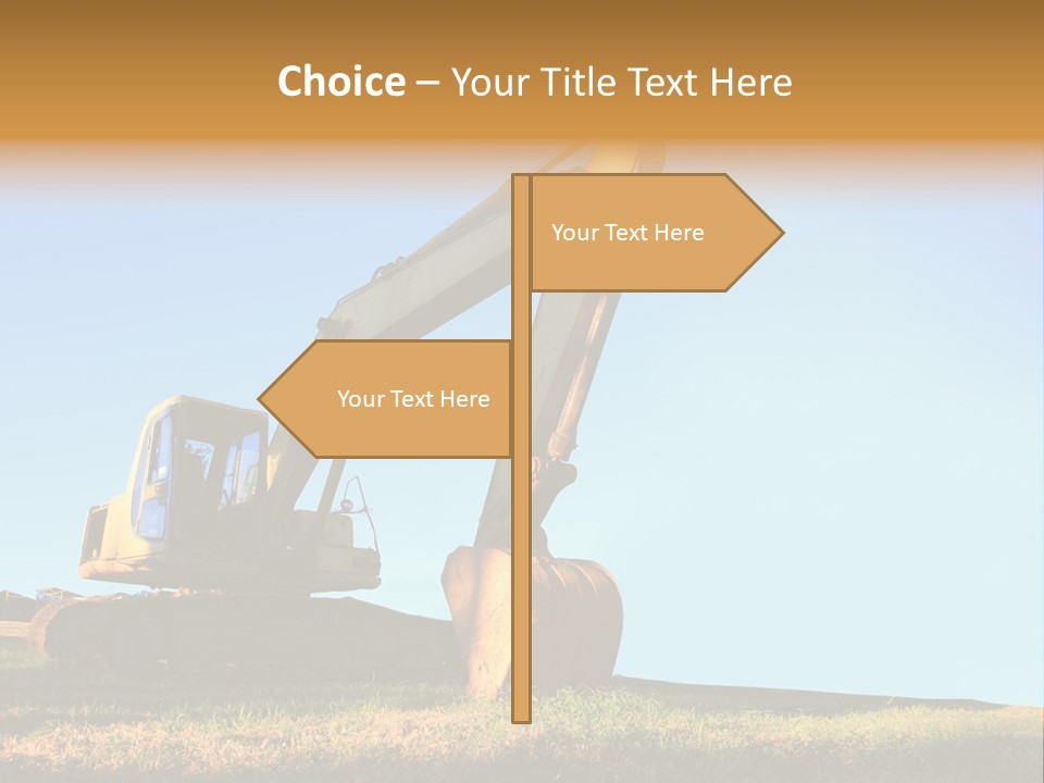 Wheel Contractor Workplace PowerPoint Template