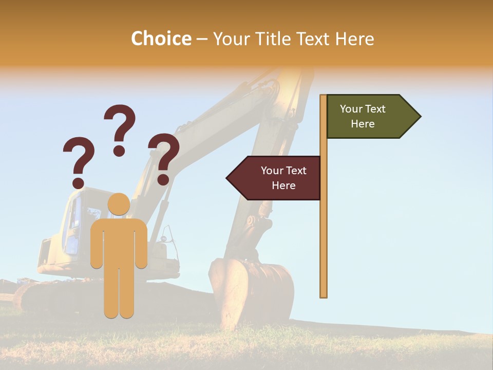 Wheel Contractor Workplace PowerPoint Template