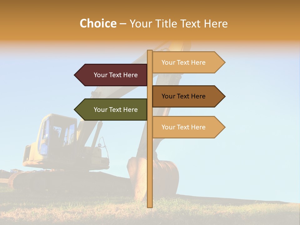 Wheel Contractor Workplace PowerPoint Template