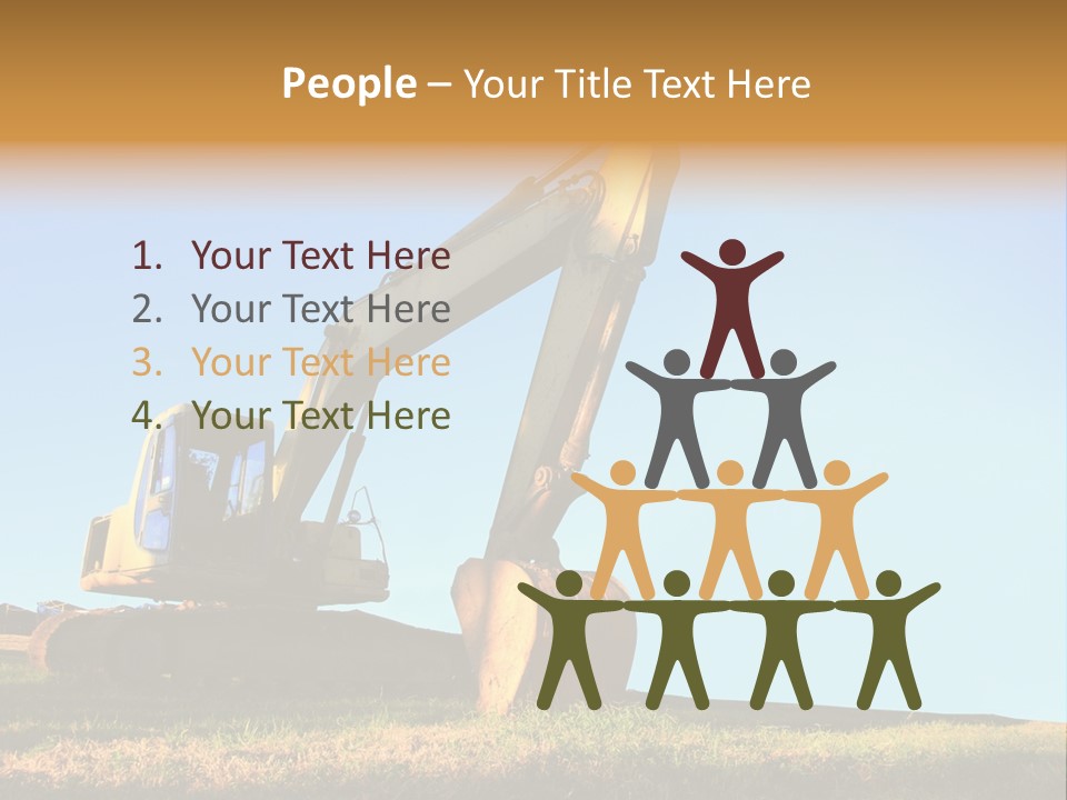 Wheel Contractor Workplace PowerPoint Template