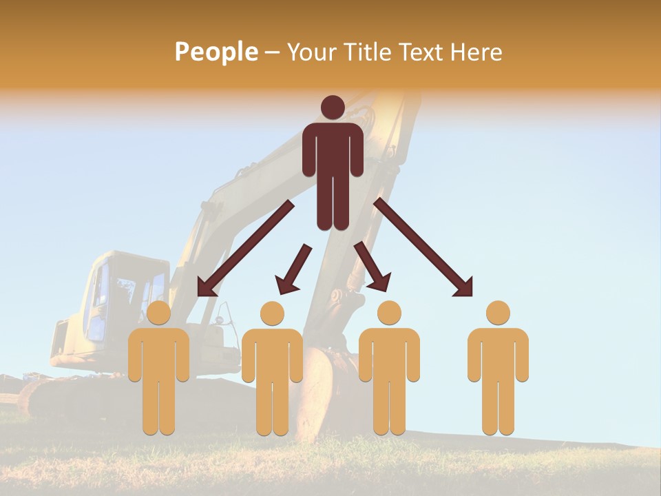 Wheel Contractor Workplace PowerPoint Template