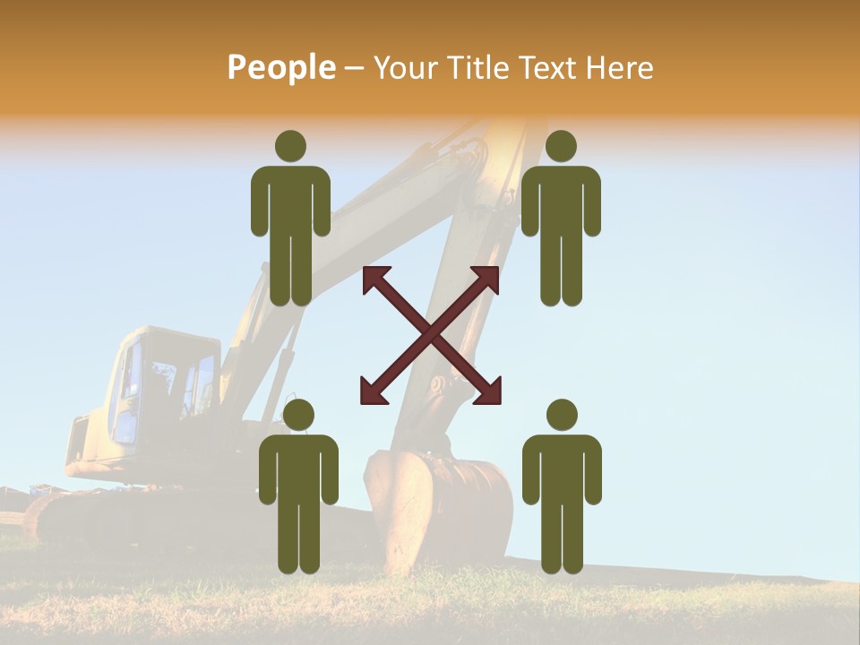 Wheel Contractor Workplace PowerPoint Template