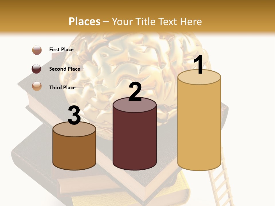 Isolated Page Reading PowerPoint Template