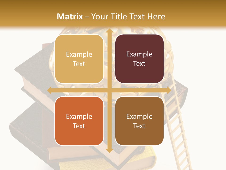 Isolated Page Reading PowerPoint Template