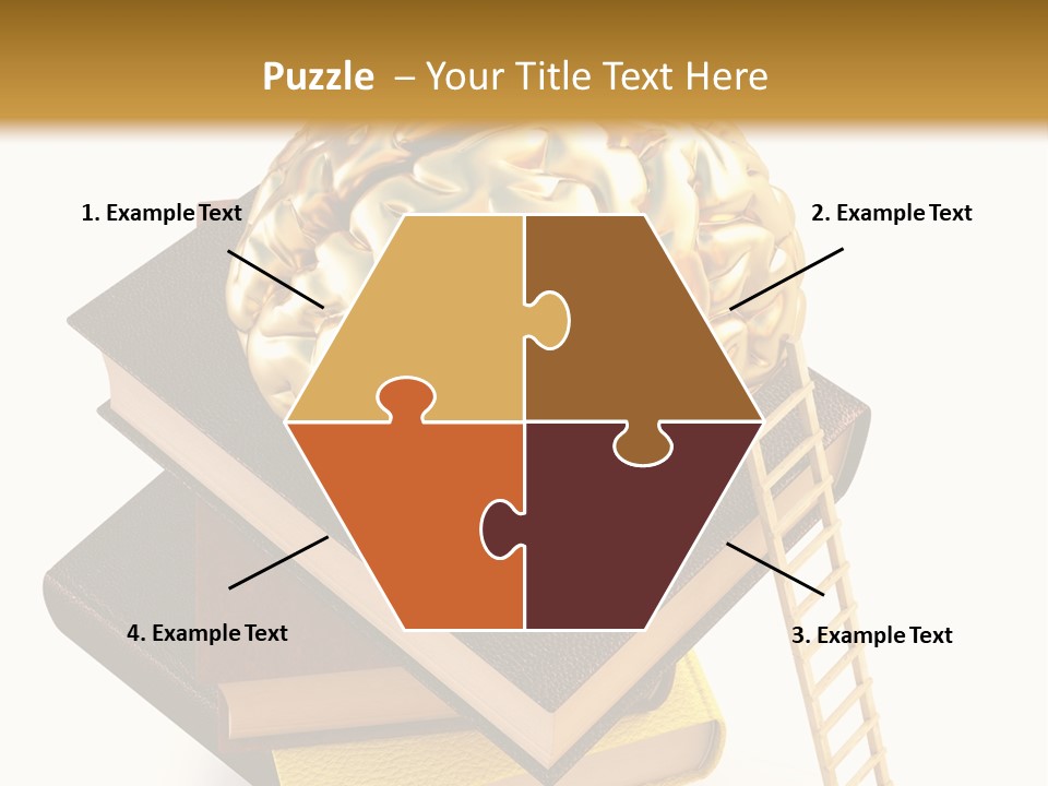Isolated Page Reading PowerPoint Template