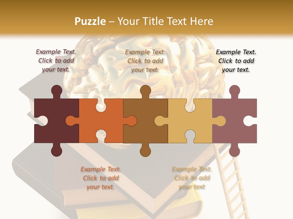 Isolated Page Reading PowerPoint Template