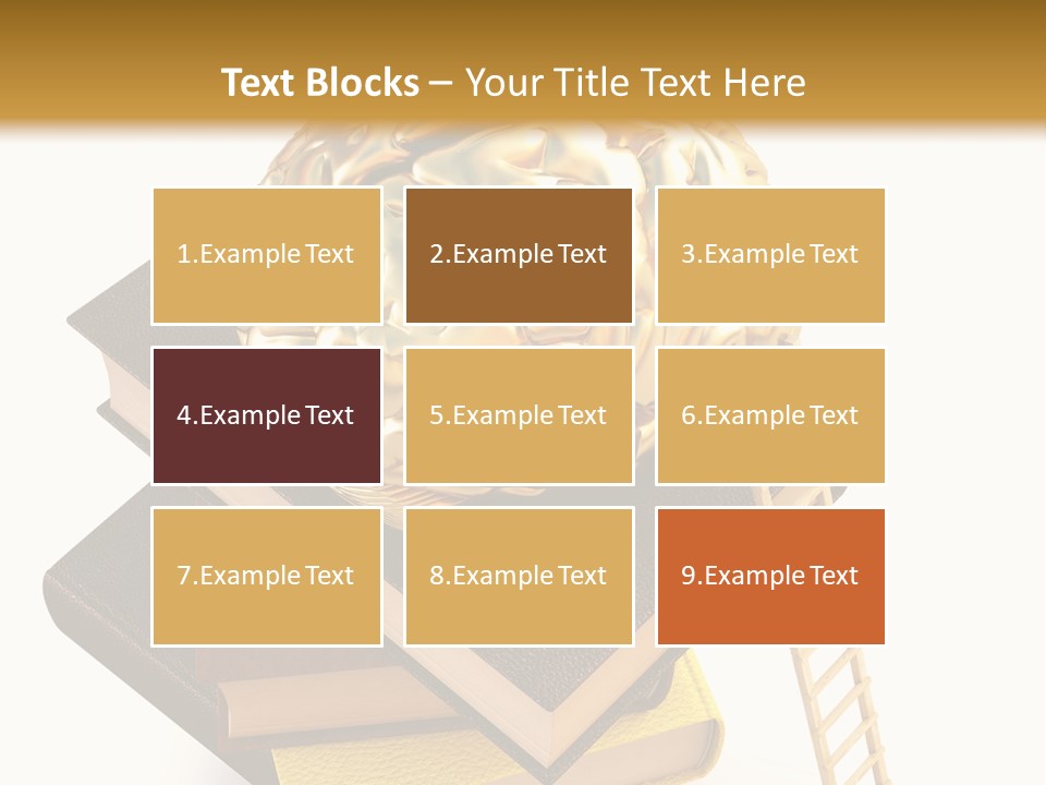 Isolated Page Reading PowerPoint Template
