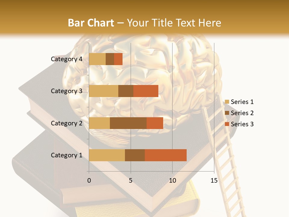 Isolated Page Reading PowerPoint Template