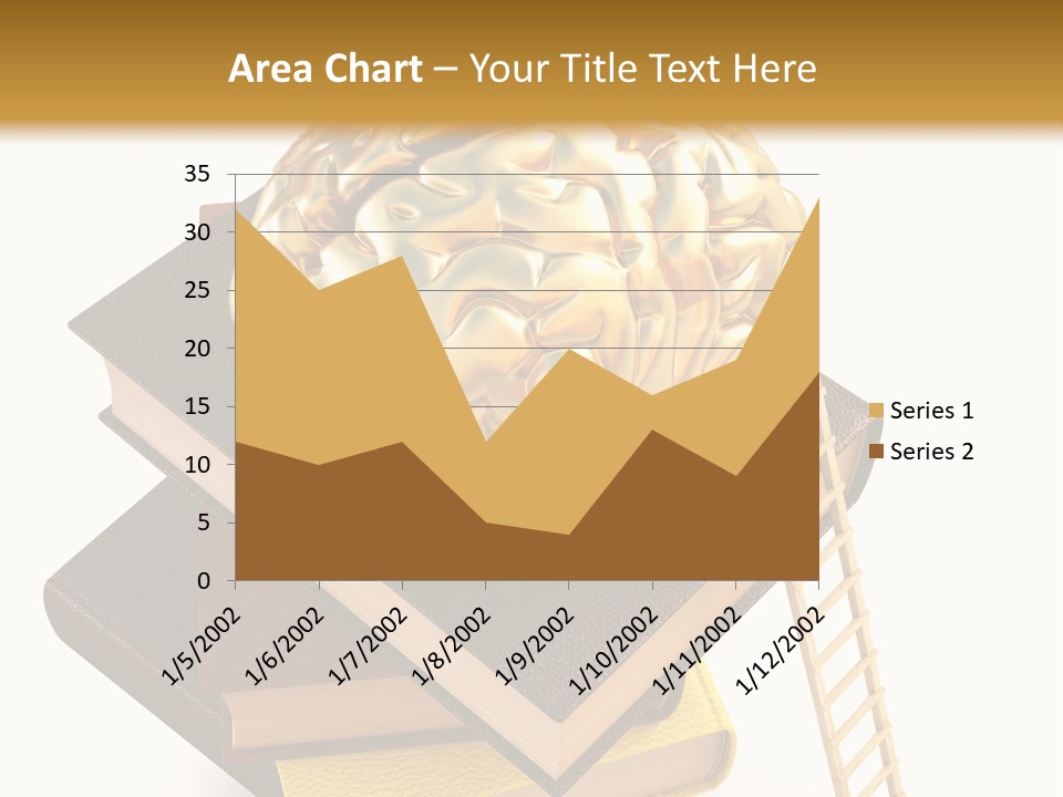 Isolated Page Reading PowerPoint Template