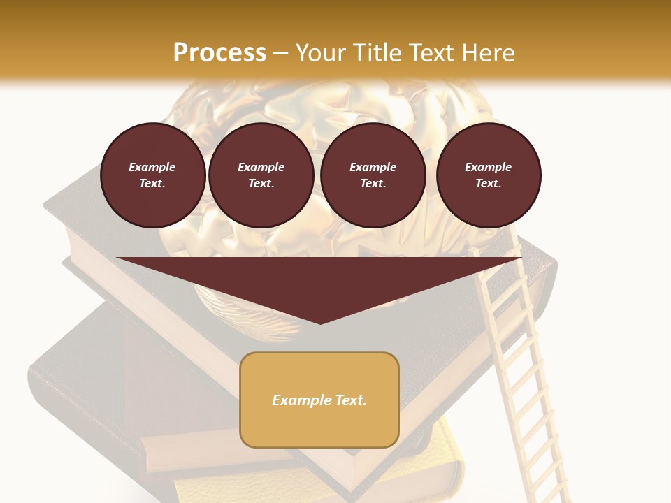 Isolated Page Reading PowerPoint Template