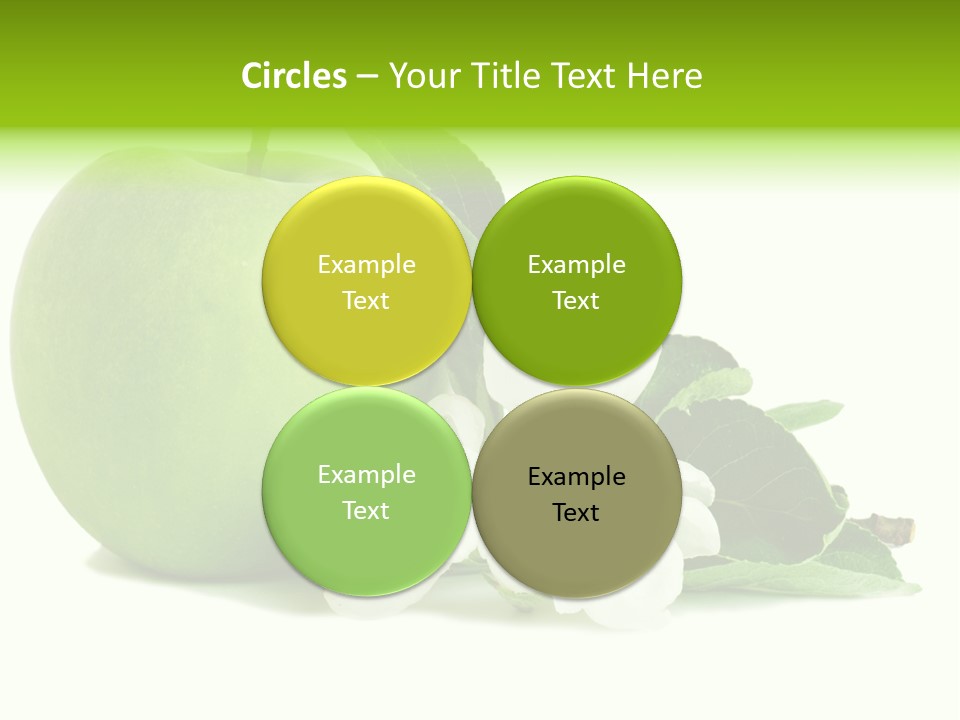 Arrangement Studio Fruit PowerPoint Template