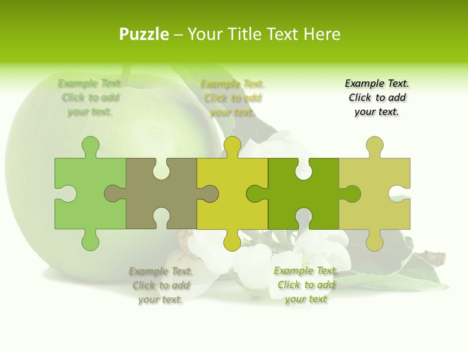 Arrangement Studio Fruit PowerPoint Template