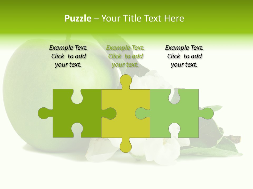 Arrangement Studio Fruit PowerPoint Template