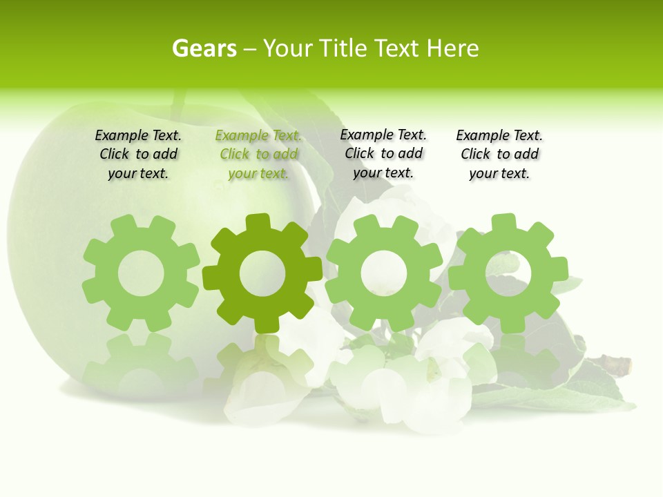 Arrangement Studio Fruit PowerPoint Template