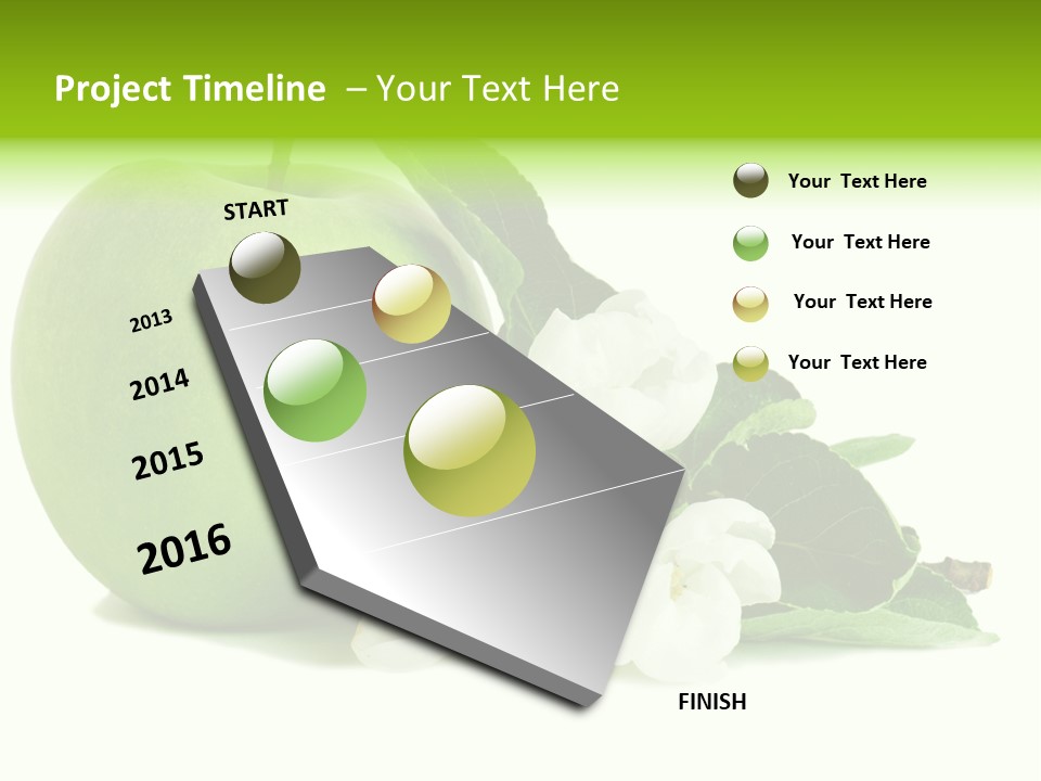 Arrangement Studio Fruit PowerPoint Template