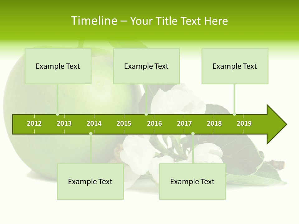 Arrangement Studio Fruit PowerPoint Template