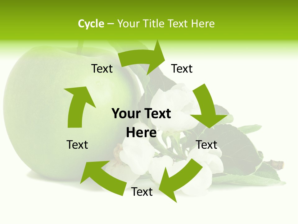 Arrangement Studio Fruit PowerPoint Template