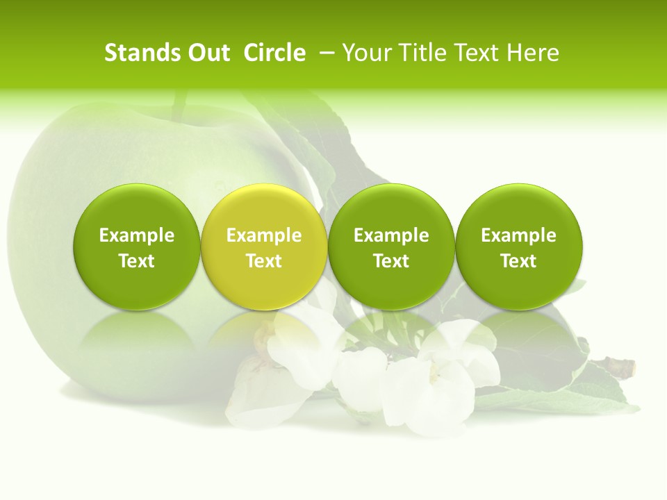 Arrangement Studio Fruit PowerPoint Template