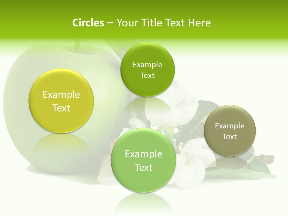 Arrangement Studio Fruit PowerPoint Template