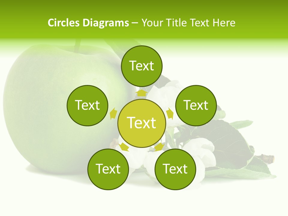 Arrangement Studio Fruit PowerPoint Template