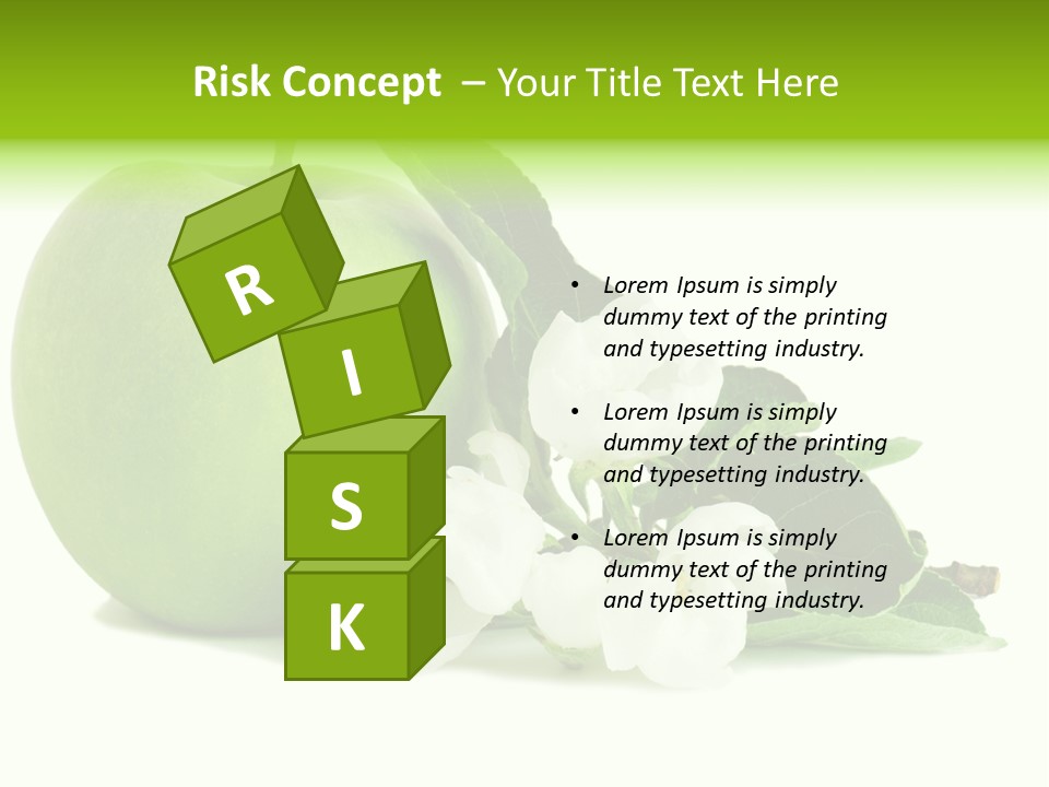 Arrangement Studio Fruit PowerPoint Template