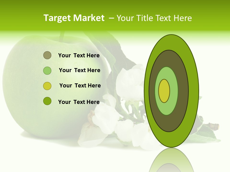 Arrangement Studio Fruit PowerPoint Template