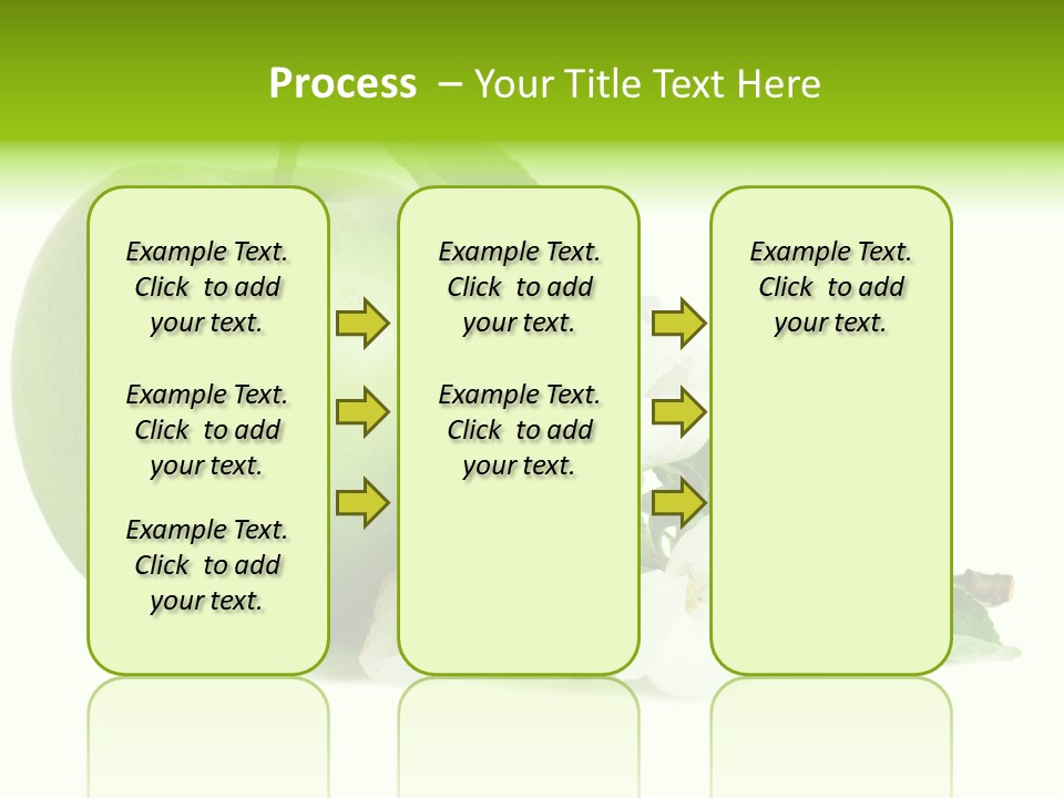 Arrangement Studio Fruit PowerPoint Template