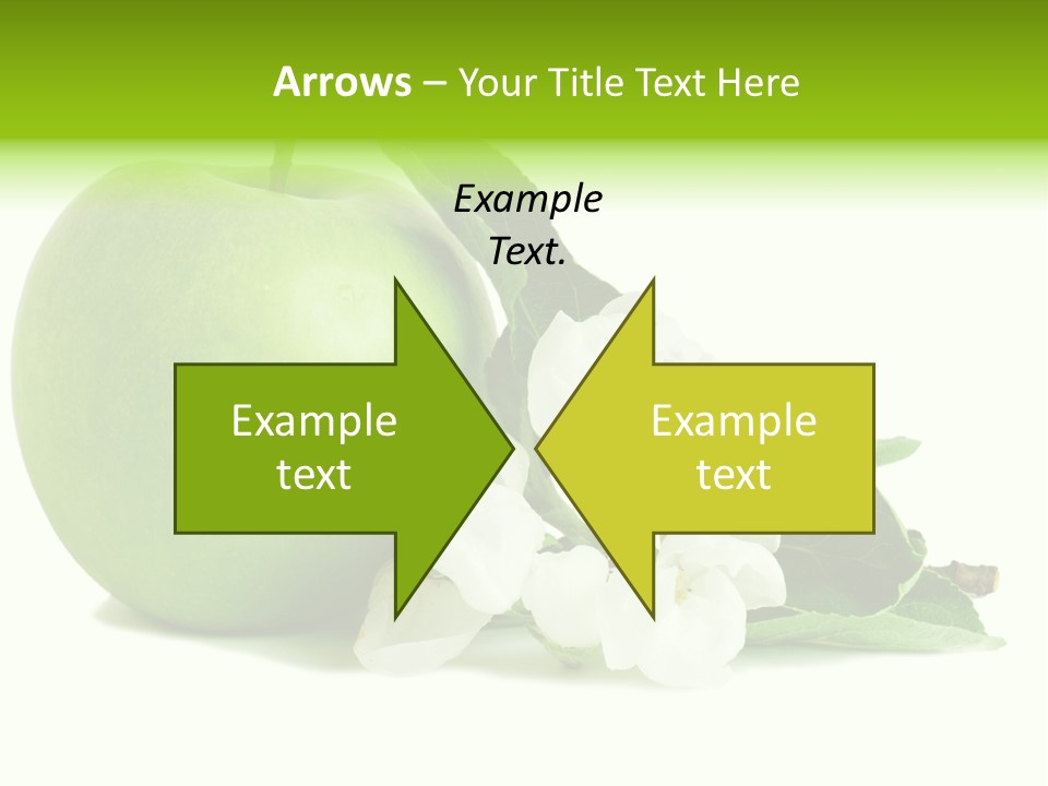 Arrangement Studio Fruit PowerPoint Template