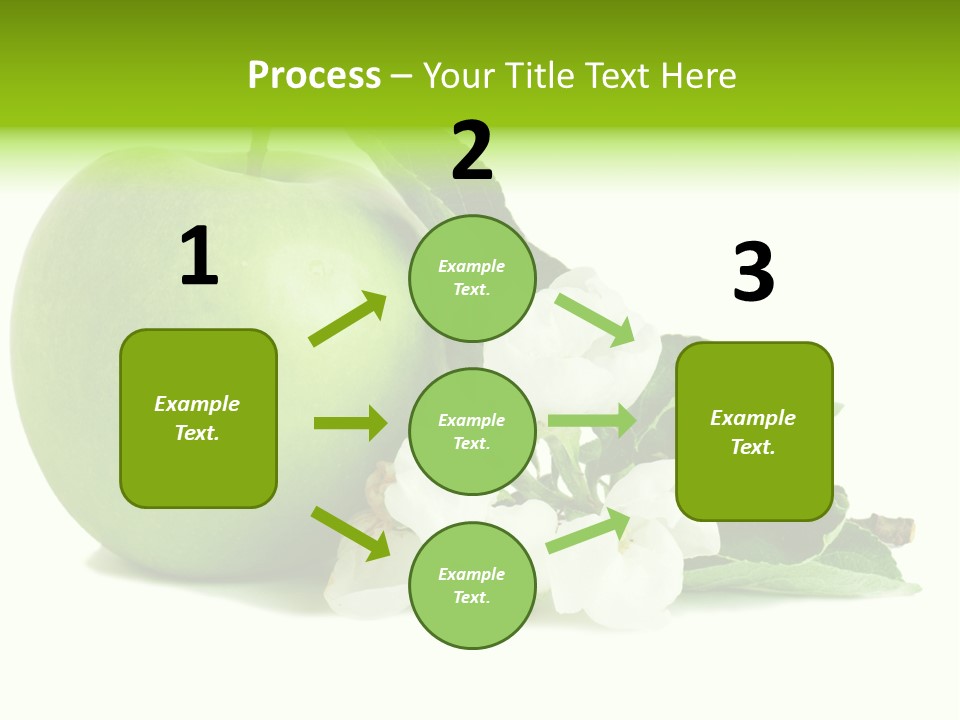 Arrangement Studio Fruit PowerPoint Template