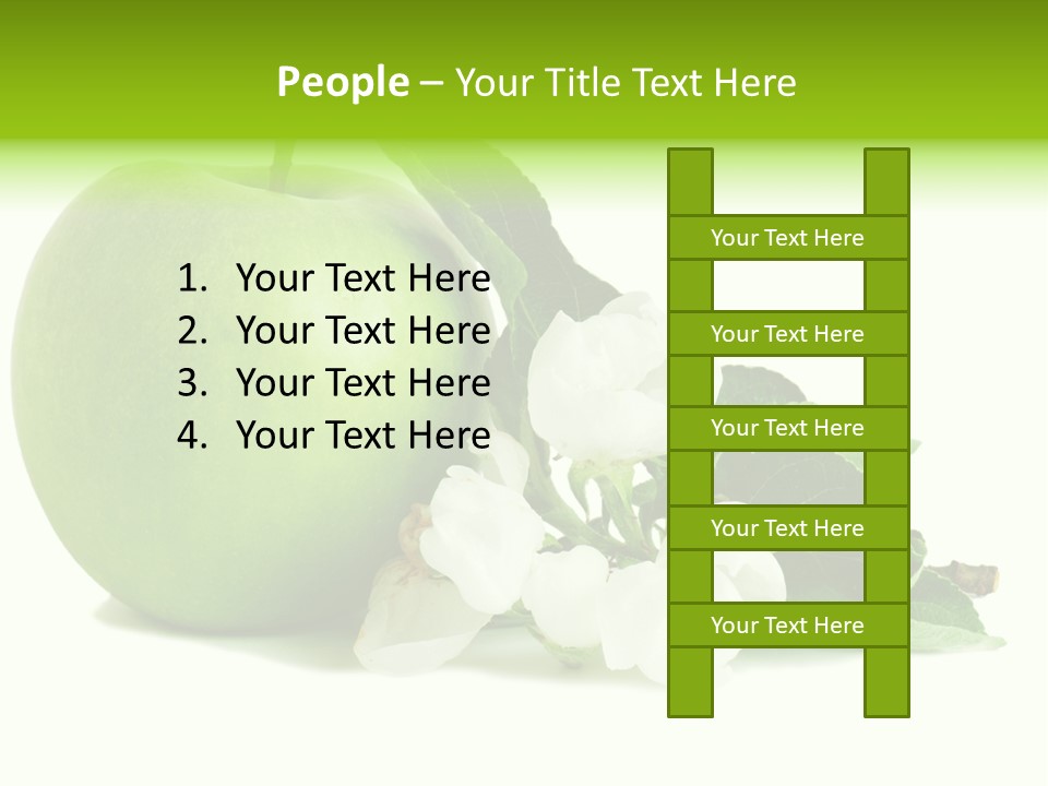 Arrangement Studio Fruit PowerPoint Template