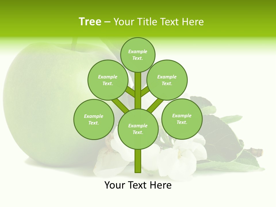 Arrangement Studio Fruit PowerPoint Template