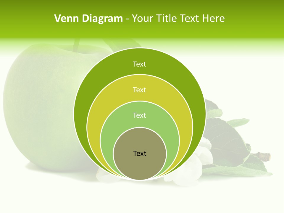 Arrangement Studio Fruit PowerPoint Template