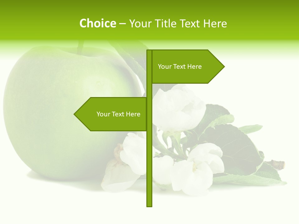 Arrangement Studio Fruit PowerPoint Template