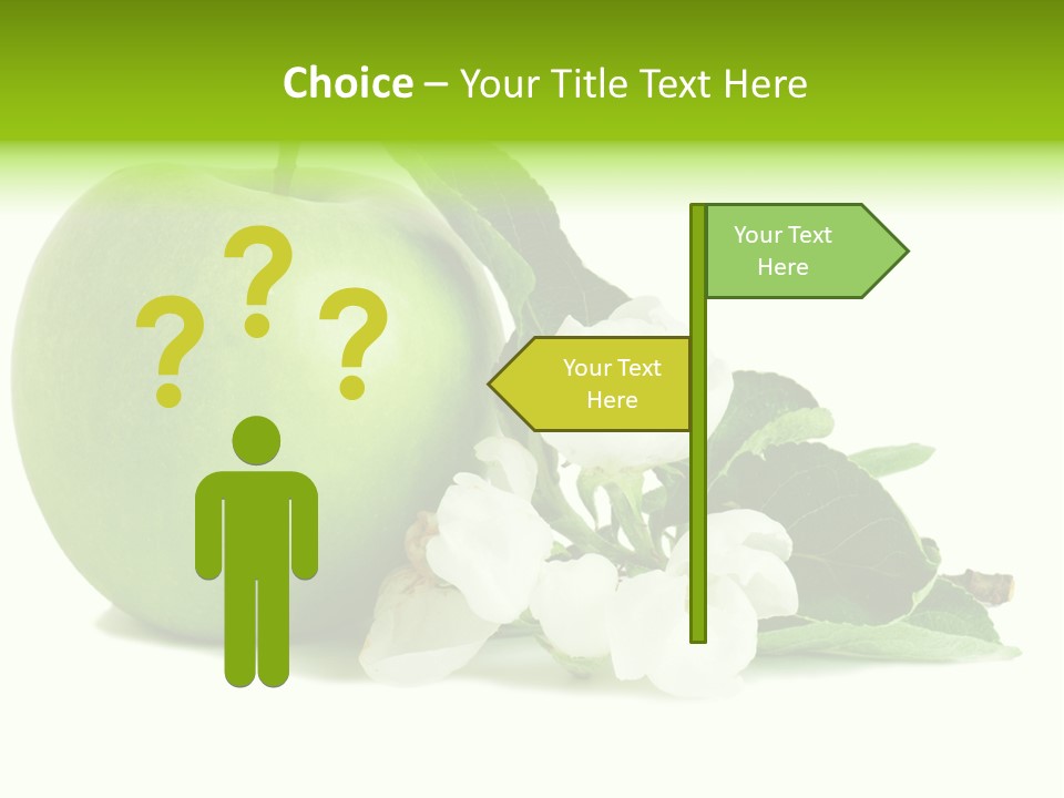 Arrangement Studio Fruit PowerPoint Template