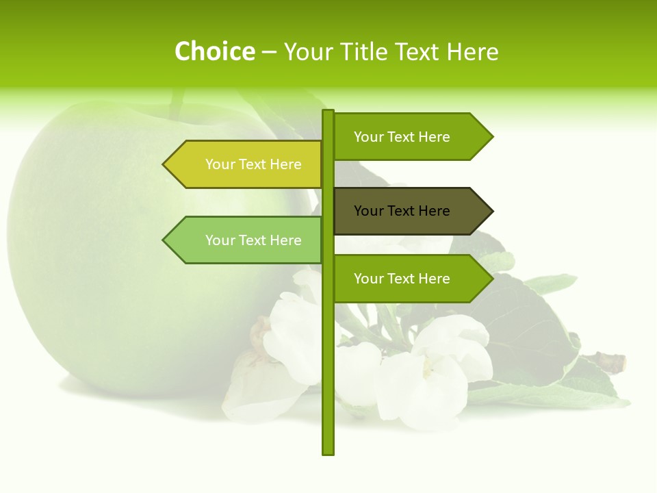 Arrangement Studio Fruit PowerPoint Template