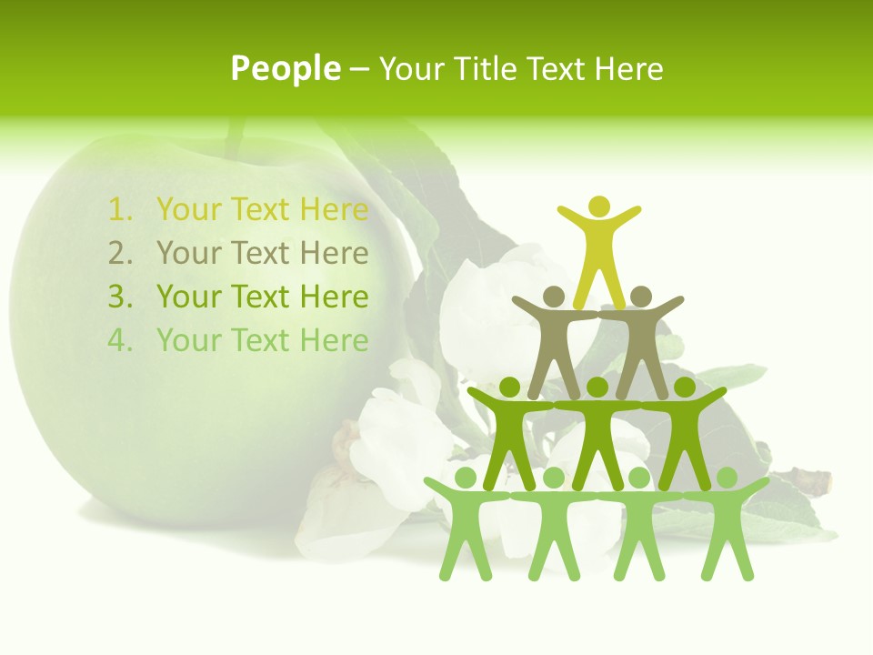 Arrangement Studio Fruit PowerPoint Template