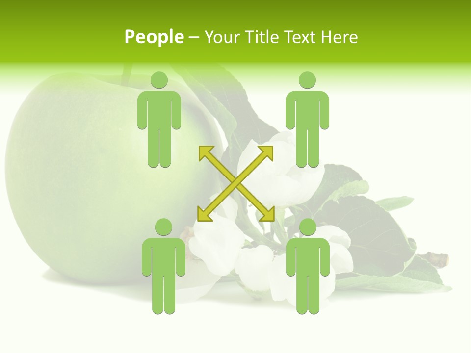 Arrangement Studio Fruit PowerPoint Template