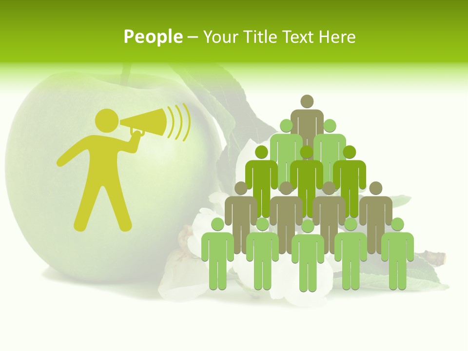 Arrangement Studio Fruit PowerPoint Template