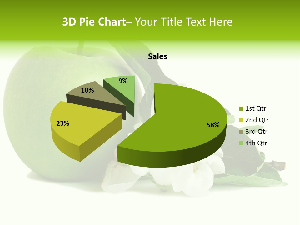 Arrangement Studio Fruit PowerPoint Template